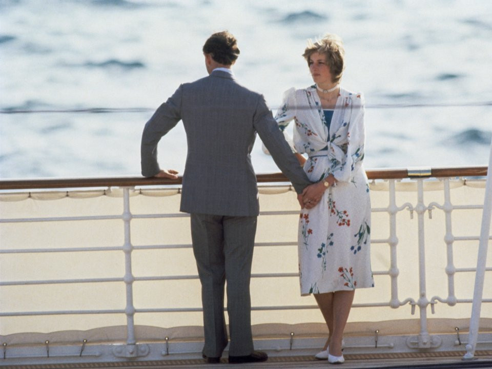 Thái tử Charles và Công nương Diana kết hôn vào ngày 29/7/1981. Họ dành tuần trăng mật trên một chiếc du thuyền hoàng gia trong chuyến đi tới Địa Trung Hải kéo dài 11 ngày.