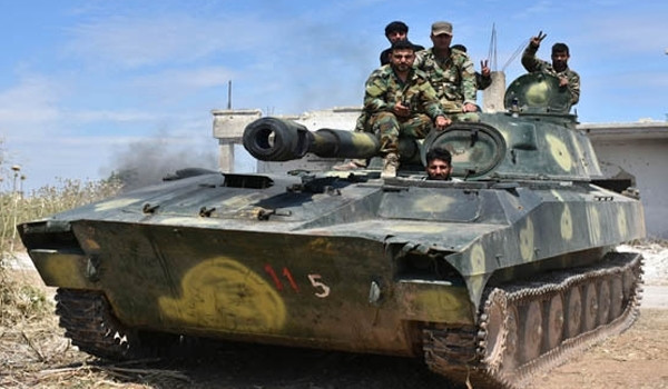 Được biết, tuần trước, phiến quân HTS đã đẩy lui một cuộc tấn công tương tự của Quân chính phủ Syria. Một nguồn tin quân sự cho hay, lực lượng Damascus sẽ tiếp tục chiến dịch quân sự nhằm tái chiếm Kabani. Ảnh: FNA.