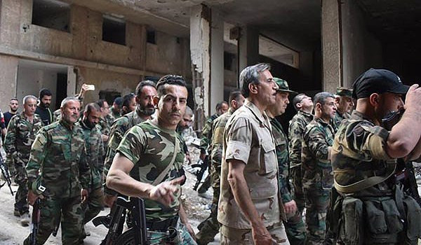 Trong diễn biến khác trên chiến trường Syria, Quân đội nước này sắp bao vây phiến quân HTS tại khu vực chiến lược ở Tây Bắc Hama sau khi giành quyền kiểm soát thêm nhiều thị trấn. Ảnh: FNA.