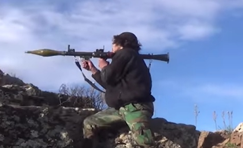 Nhóm phiến quân HTS được cho là sử dụng thị trấn này làm căn cứ tiến hành những cuộc tấn công bằng rocket nhằm vào căn cứ không quân Hmeimim của Nga. Ảnh: Wilson Center.