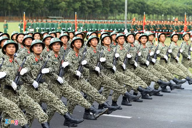  Khối bộ đội Đặc công. 