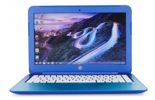  5. HP Stream 13 giá 293 USD. HP Stream sử dụng công nghệ điện toán đám mây, sở hữu bộ vi xử lý Intel Celeron cho phép lướt Web, chơi Facebook và nghe nhạc với âm thanh đạt chất lượng tốt. Thời lượng pin của máy không tồi, kéo dài 6 giờ cho mỗi lần sạc.