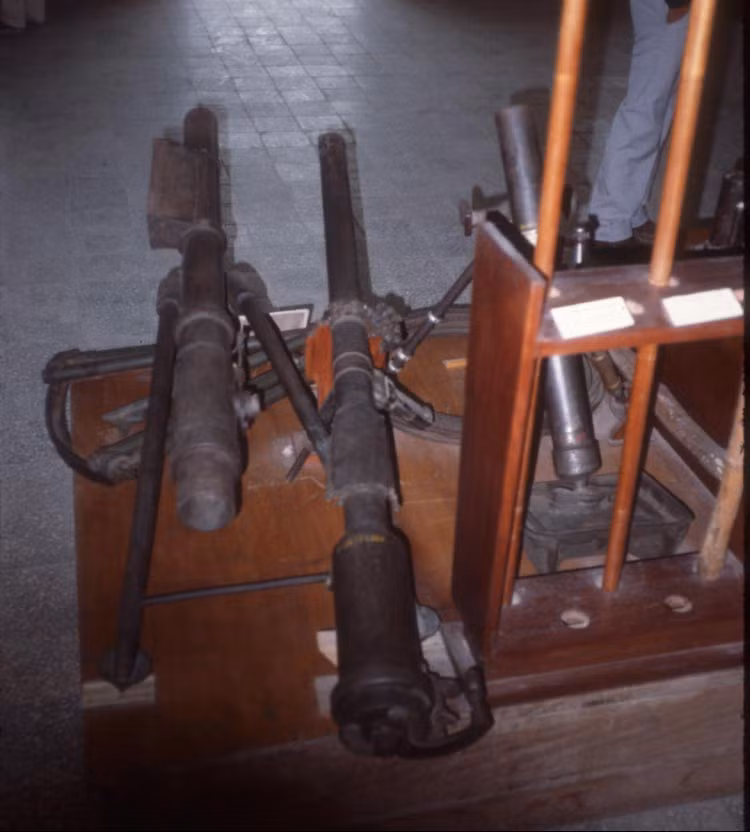 Các loại súng cối do ngành quân giới Việt Nam sản xuất.