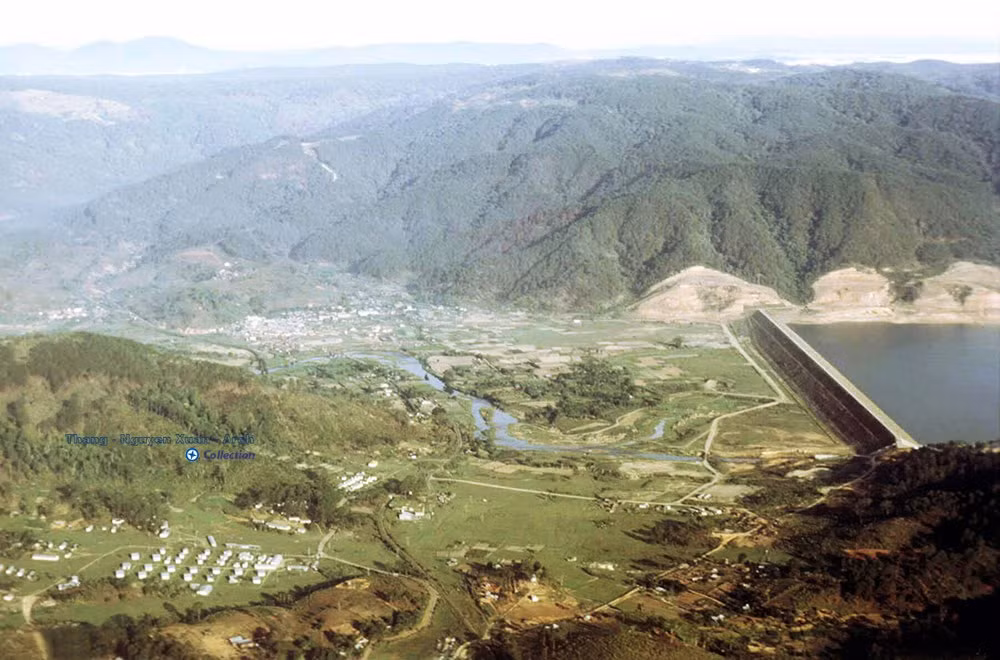 Đập Đa Nhim ở thị trấn D'ran, Lâm Đồng.