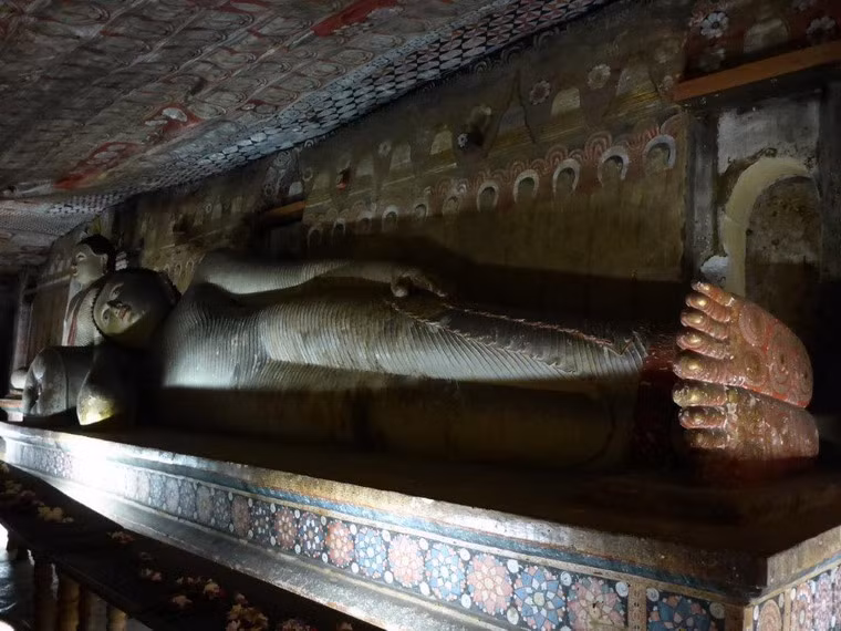 Quần thể di tích đền vàng Dambulla đã được UNESCO công nhận là Di sản thế giới vào năm 1991.