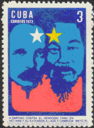Ngày 19/5/1972, Cuba phát hành bộ tem "Hội nghị lần thứ ba về phản đối chiến tranh của Mỹ ở Đông Dương" gồm 3 mẫu tem, trong đó có một mẫu tem mang hình ảnh Jose Marti và Hồ Chí Minh, hai lãnh tụ cách mạng vĩ đại của hai nước. Ngày 19/5 là Ngày sinh của Chủ tịch Hồ Chí Minh và cũng là ngày mất của lãnh tụ Cuba Jose Marti.