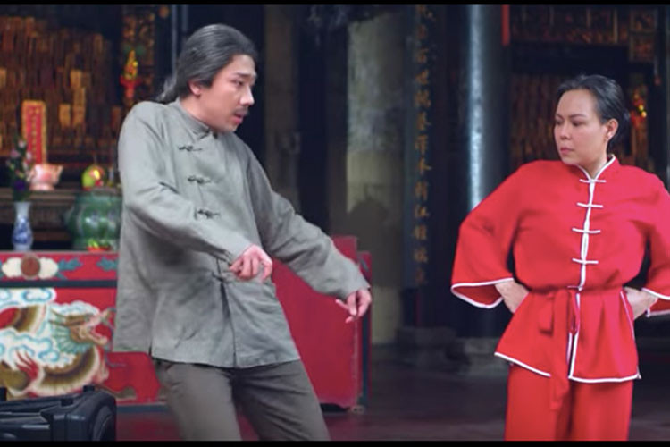 Teaser của "Hoán đổi" hé lộ những miếng hài hước quen thuộc của Việt Hương và Trấn Thành.