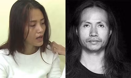 Kim Phượng tố bị họa sĩ Ngô Lực hiếp dâm. Ảnh: VTC, Lao động