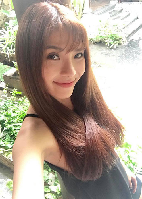 Thúy Diễm dặn lòng tĩnh tâm chuẩn bị sinh con đầu lòng.