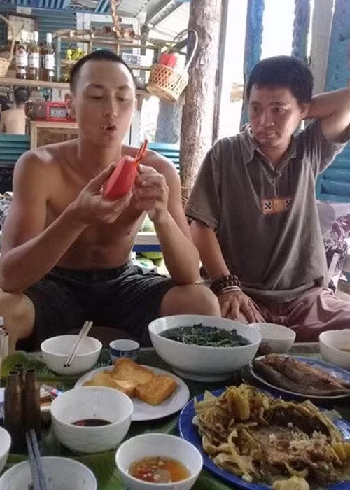 Rocker Nguyễn trong những ngày sống ở Côn Đảo.