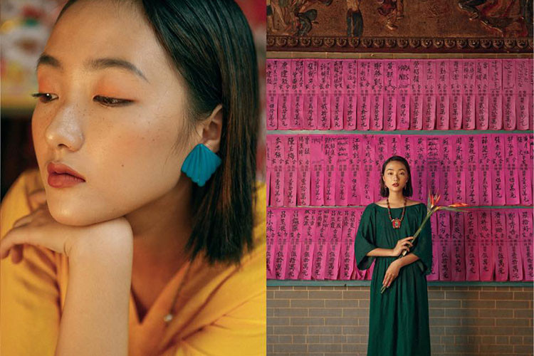 Linh Khiếu tên thật là Khiếu Thị Khánh Linh, sinh năm 1998, đến từ Bắc Giang.