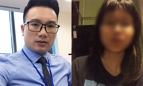 T.D tố bị Minh Tiệp bạo hành. Ảnh: Nguoiduatin