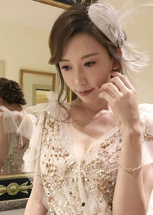 Ngoài làm người mẫu, Lâm Chí Linh còn đóng phim, đắt show quảng cáo. Ảnh: Weibo