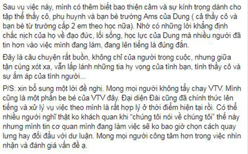 Chia sẻ của Diệp Chi.