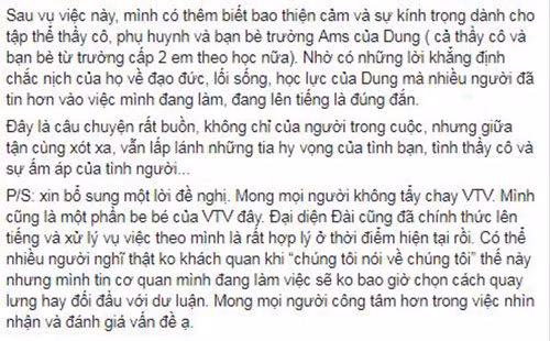 Chia sẻ của Diệp Chi.