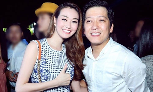 Khánh My - Trường Giang. Ảnh: Ngoisao