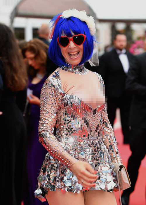 Marie từng xuất hiện tại LHP Cannes năm ngoái. Ảnh: Zimbio