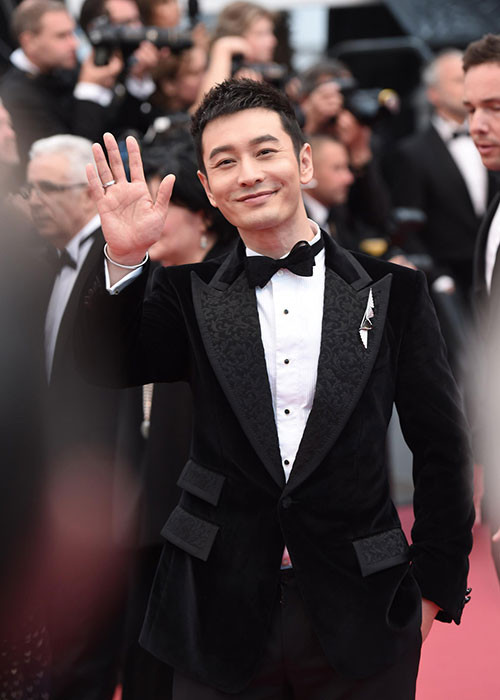 Ngày thứ 2 xuất hiện tại Cannes 2018, Huỳnh Hiểu Minh tham dự buổi công chiếu tác phẩm "Burning".