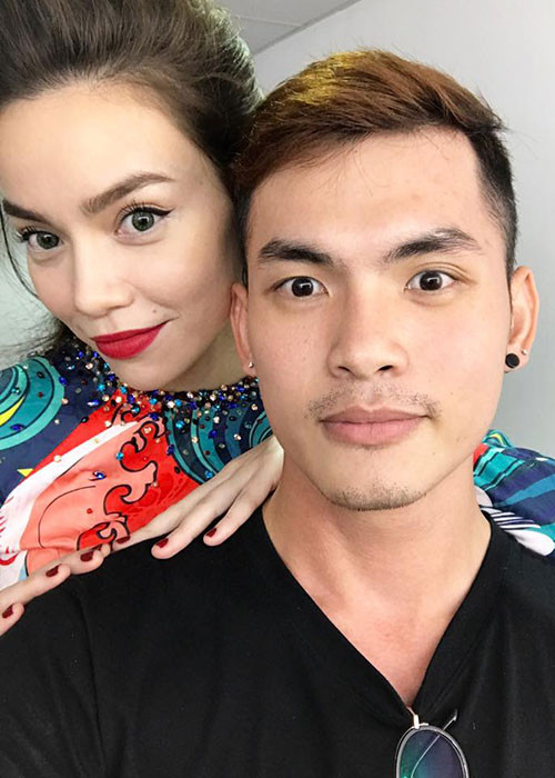 Tiến Đạt được nhiều sao Việt yêu mến bởi tài năng, sự siêng năng và đam mê công việc.