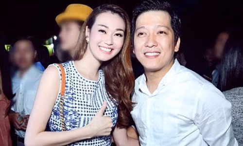 Khánh My - Trường Giang. Ảnh: Ngoisao