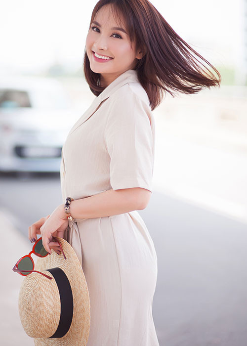 Ngoài sự nghiệp lên như diều gặp gió, Bảo Thanh còn có một tổ ấm hạnh phúc.