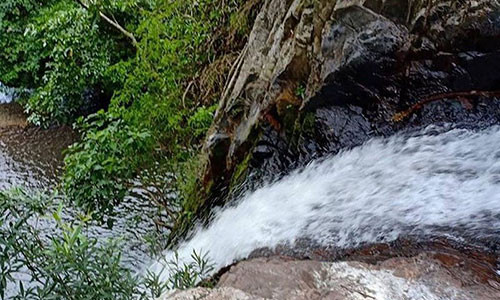 Một đoạn thác Lao Phào.