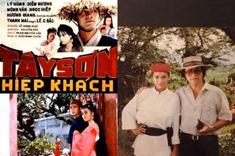 Thanh Mai xuất thân là diễn viên múa, sau đó lấn sân đóng phim. Với vai diễn công chúa Quỳnh Hoa trong phim cổ trang "Tây Sơn hiệp khách", Thanh Mai trở thành diễn viên triển vọng của màn ảnh miền Nam những năm 1990. Ảnh: Vietnamnet