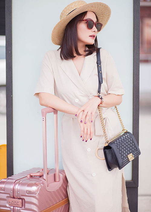 Kết hôn khi còn khá trẻ, nữ diễn viên phim "Sống chung với mẹ chồng" luôn được ông xã chiều chuộng hết mực.