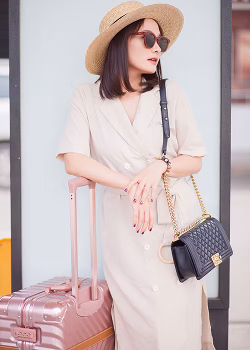 Kết hôn khi còn khá trẻ, nữ diễn viên phim "Sống chung với mẹ chồng" luôn được ông xã chiều chuộng hết mực.