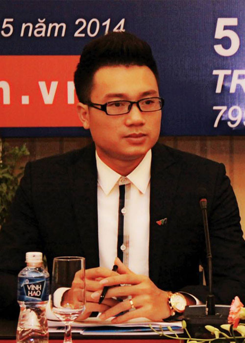 Minh Tiệp khẳng định anh không bạo hành T.D. Nam MC cho hay, em vợ của anh vốn rất hay gây gổ với mọi người. Ảnh: Infonet