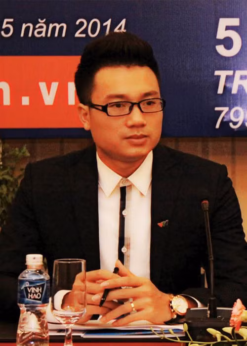 Minh Tiệp khẳng định anh không bạo hành T.D. Nam MC cho hay, em vợ của anh vốn rất hay gây gổ với mọi người. Ảnh: Infonet