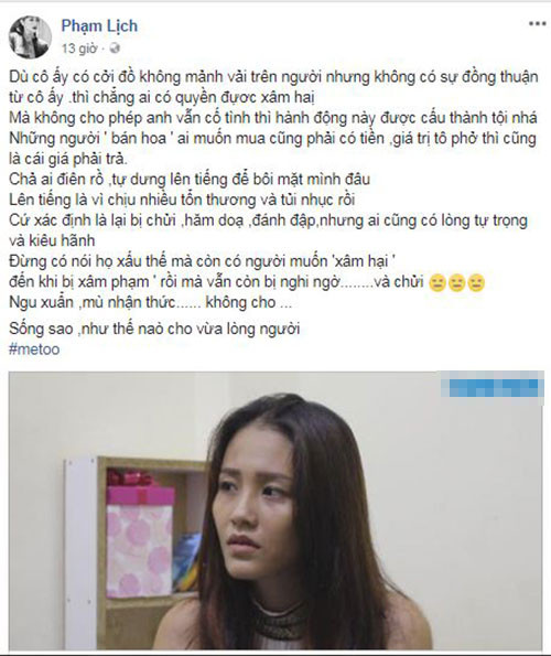 Pham Lich benh nguoi mau nude to bi hiep dam