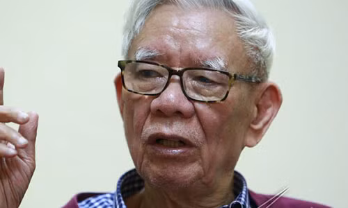 Nguyên Phó Ban Tổ chức TƯ Nguyễn Đình Hương. Ảnh: Phạm Hải