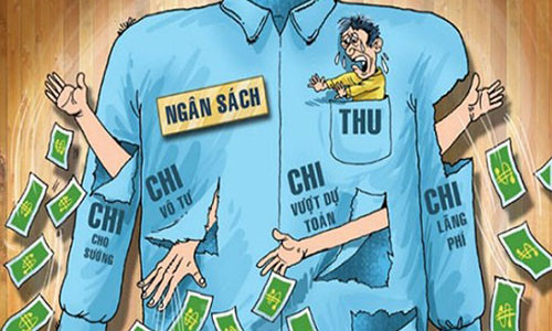 Ngân sách nhà nước: Thu được 3 đồng thì tiêu mất 2 đồng (Ảnh minh họa: KT)