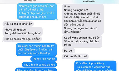 Phạm Lịch tung bằng chứng tố bị Phạm Anh Khoa gạ tình.