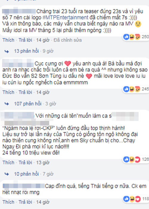 Phản ứng của cư dân mạng trước teaser MV "Chạy ngay đi".