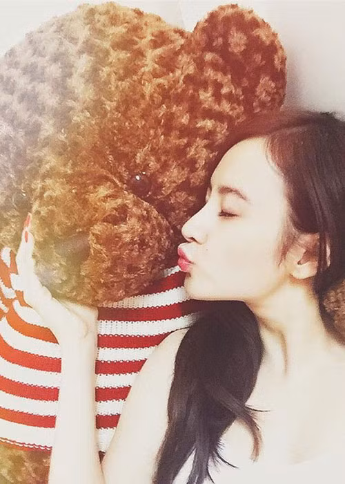 Gấu bông là vật trang trí không thể thiếu.