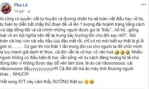 Chia sẻ của Pha Lê.