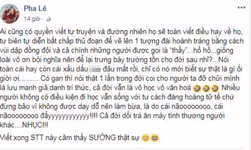 Chia sẻ của Pha Lê.