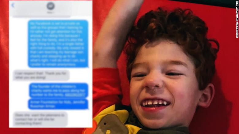 Gui nham tin nhan den nguoi la, cau be bi mac benh hiem ngheo nhan cai ket 