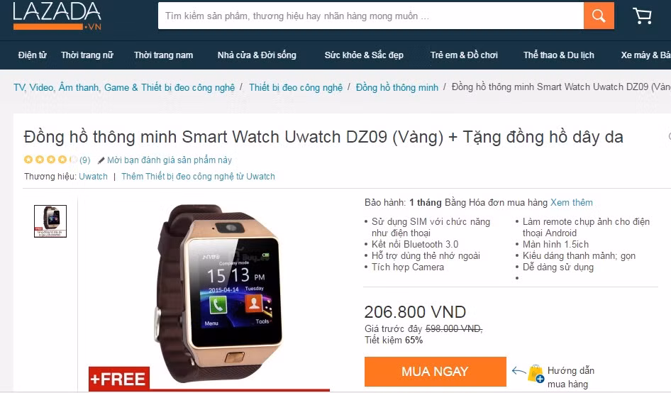 Khach hang to Lazada “treo dau de ban thit cho”: Lazada sai pham the nao?