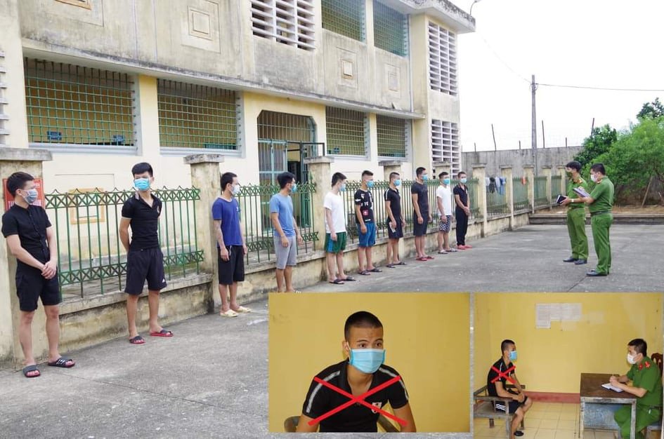 Tom nhom doi tuong con do bat, giu nguoi trai phap luat