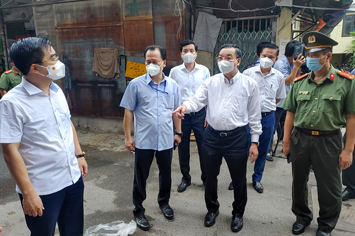 Chu tich Chu Ngoc Anh: Sang loc F0, truy vet F1, lam sach cong dong