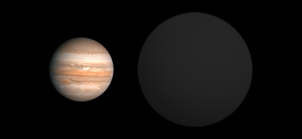 7. WASP-12b: Đây là hành tinh nóng nhất từng được phát hiện với nhiệt độ bề mặt khoảng 2,200 độ C, nóng gấp đôi so với nhiệt độ của dung nham.(Ảnh:Wikipedia)