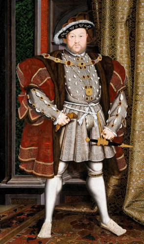 Vương miện này được vua Henry VIII đội khi lên ngôi năm 1509 và trong lễ cưới với Anne xứ Cleves năm 1540.