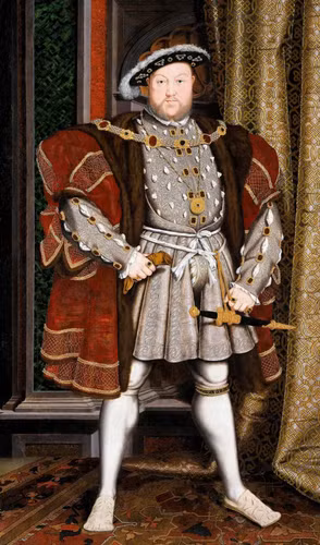 Vương miện này được vua Henry VIII đội khi lên ngôi năm 1509 và trong lễ cưới với Anne xứ Cleves năm 1540.