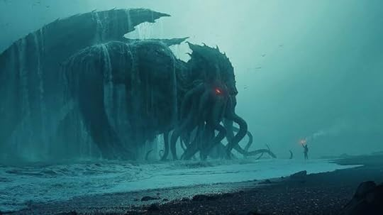 2. Cthulhu: Dù không đến từ hành tinh khác, Cthulhu của H.P. Lovecraft vẫn là một trong những sinh vật vũ trụ đáng sợ nhất trong văn học kinh dị. Với hình dạng nửa người, nửa bạch tuộc, Cthulhu ngự trị trong sâu thẳm đại dương, chờ đợi ngày thức tỉnh để gieo rắc nỗi kinh hoàng cho nhân loại. Cthulhu không chỉ là một con quái vật, mà còn đại diện cho sự vô nghĩa và vô tận của vũ trụ đối với loài người.(Ảnh:Goodreads)