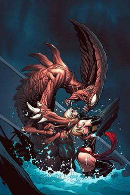 6. The Brood (Marvel Comics): The Brood là một loài sinh vật ngoài hành tinh trong vũ trụ Marvel. Chúng là loài ký sinh, sinh sản bằng cách cấy phôi vào cơ thể các sinh vật khác, biến nạn nhân thành một phần của bầy đàn. The Brood kết hợp sức mạnh của loài ký sinh với trí tuệ sắc bén, khiến chúng trở thành một trong những loài quái vật không gian nguy hiểm nhất trong vũ trụ Marvel.(Ảnh:Wikipedia)