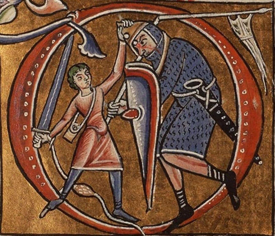 Trong thời kỳ trung cổ, nghệ thuật tượng hình chủ yếu phục vụ cho tôn giáo. Các nhà thờ và tu viện được trang trí bằng các bức tranh tường và kính màu, kể lại các câu chuyện trong Kinh Thánh. Nghệ thuật này không chỉ là phương tiện truyền tải tôn giáo mà còn là cách để giáo dục và truyền bá văn hóa.