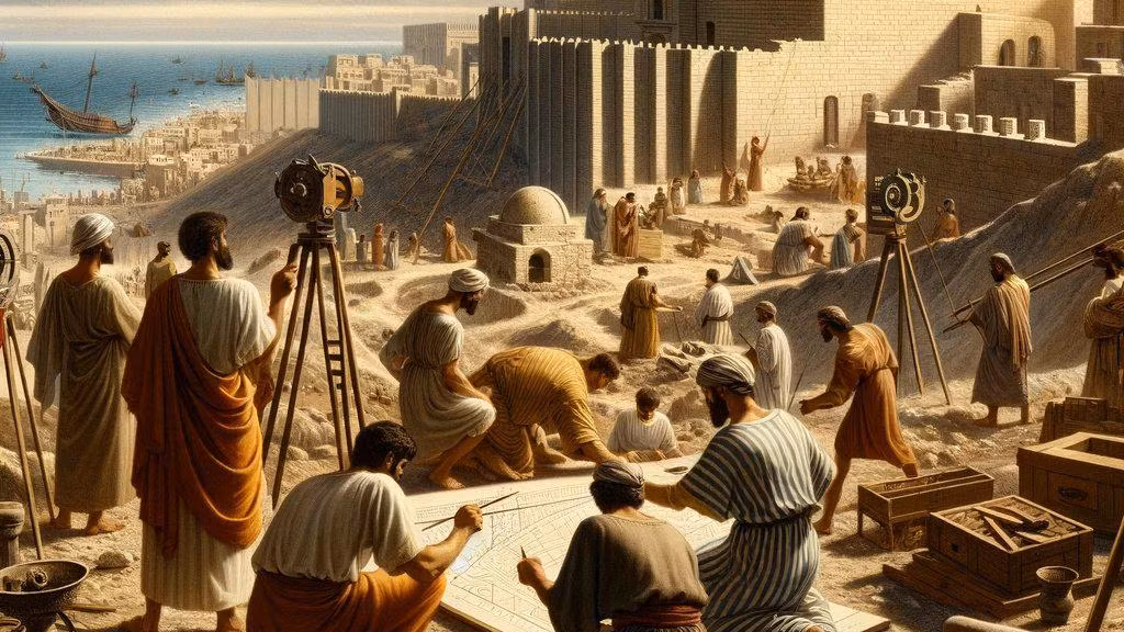 2. Alexandria (Ai Cập): Alexandria, thành lập bởi Alexander Đại đế vào năm 331 TCN, là một trong những trung tâm văn hóa và học thuật quan trọng nhất của thế giới cổ đại. Thành phố này nổi tiếng với Thư viện Alexandria, thư viện lớn nhất thời kỳ cổ đại, và Ngọn hải đăng Alexandria, một trong Bảy kỳ quan thế giới cổ đại. Alexandria còn là nơi gặp gỡ của nhiều nền văn hóa, từ Hy Lạp, Ai Cập đến La Mã và Ả Rập. (Ảnh: Reddit)